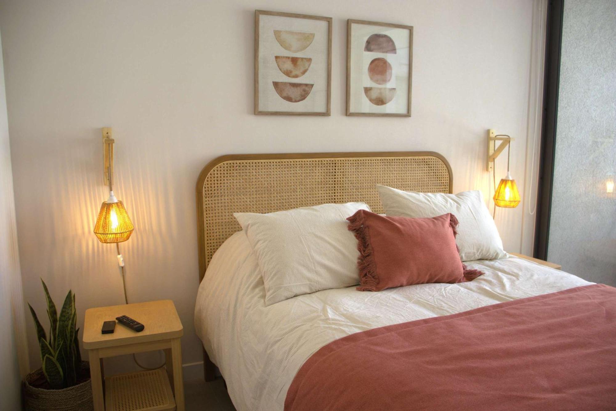 Apartamento Hom I Amplio Depto 1d1b Cerca Al Mertro Plazaegana Santiago
